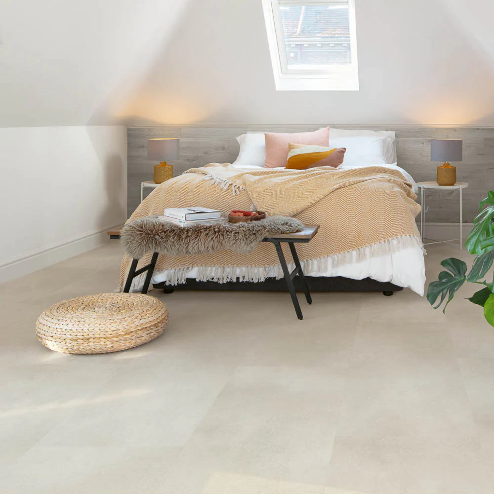 Sandstone Concrete AVMTU40274 Alpha Illume 6mm Click LVT Flooring by Quick-Step - Image 3