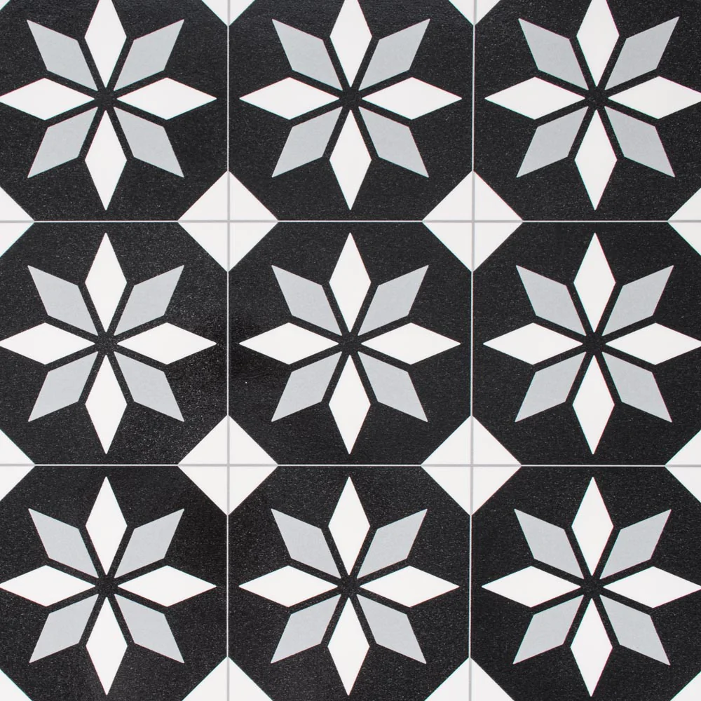 Scottsdale 999E Sonora Glossy Tile Vinyl Flooring - Image 5