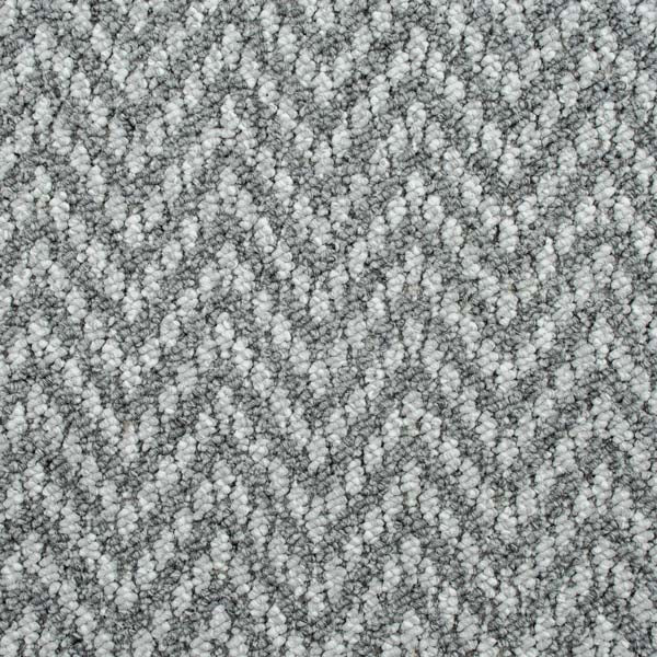Silver Aztec Herringbone Carpet - Image 4