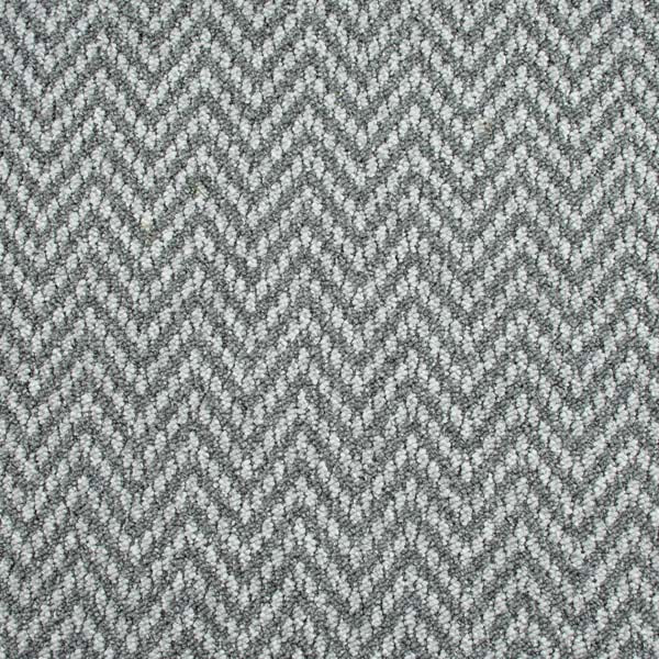 Silver Aztec Herringbone Carpet - Image 5