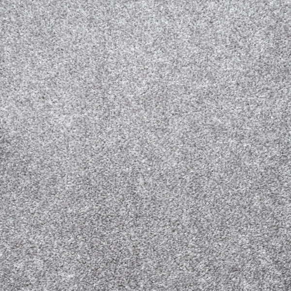 Silver Grey Avalon Saxony Feltback Carpet - Image 2