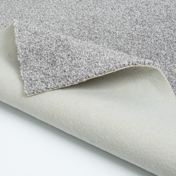 Silver Grey Avalon Saxony Feltback Carpet - Image 4