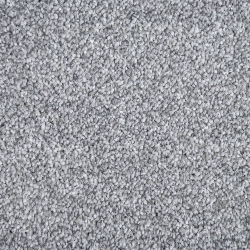 Silver Grey Delaware Saxony Carpet - Image 4
