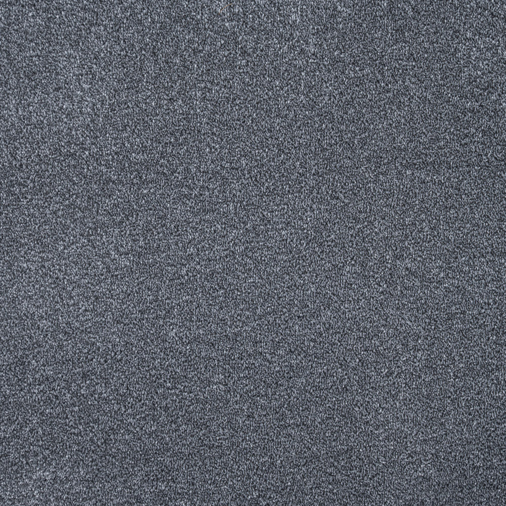 Silver Grey Haven Saxony Premium Feltback Carpet - Image 2