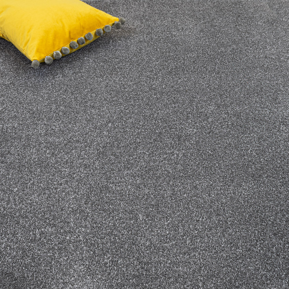 Silver Grey Quebec Twist Carpet