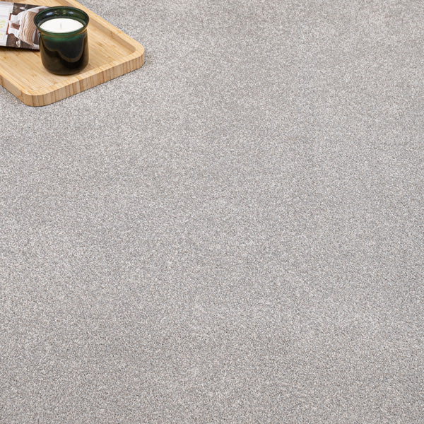 Silver Stainfree Caress Carpet by Abingdon