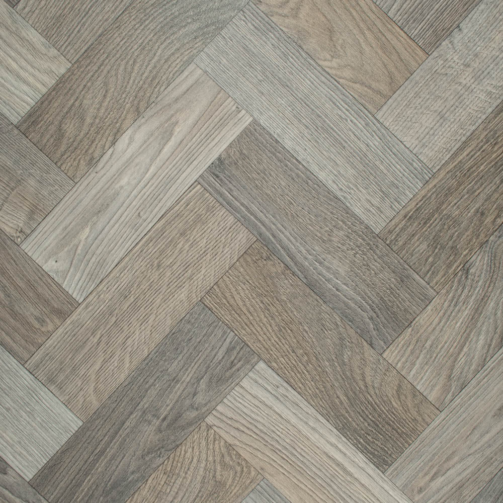 Sintra 586 Vintage Herringbone Vinyl Flooring - Image 4