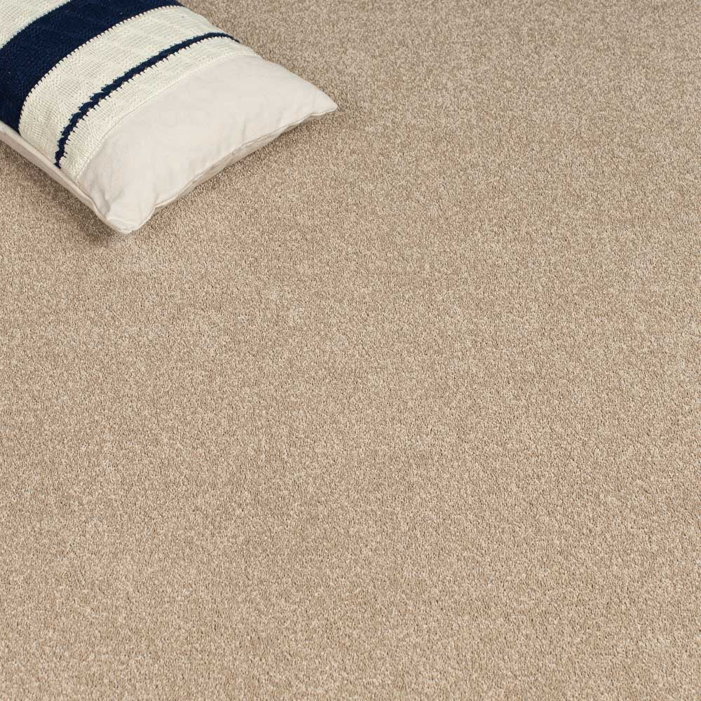 Soft Buff Velvet Dreams Love Story Carpet by Abingdon