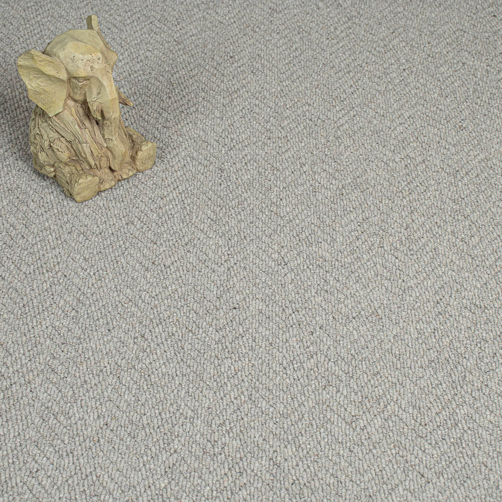 Squirrel Royal Sterling Wool Loop Carpet by Abingdon