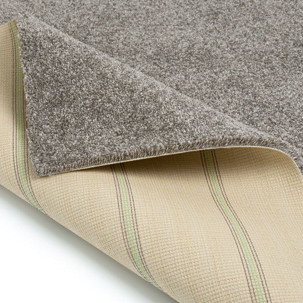 Stone Grey Vision Luxury Saxony Actionback Carpet - Image 4