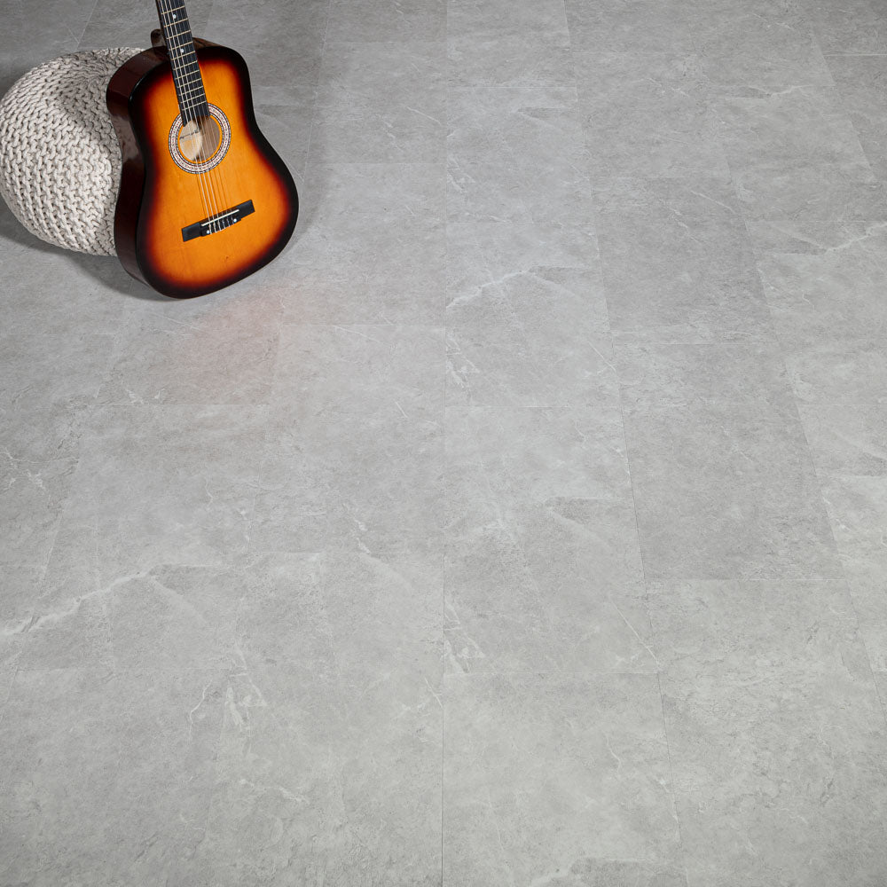 Stone Mist Prestige Tile 6mm SPC Click LVT Flooring - Image 2