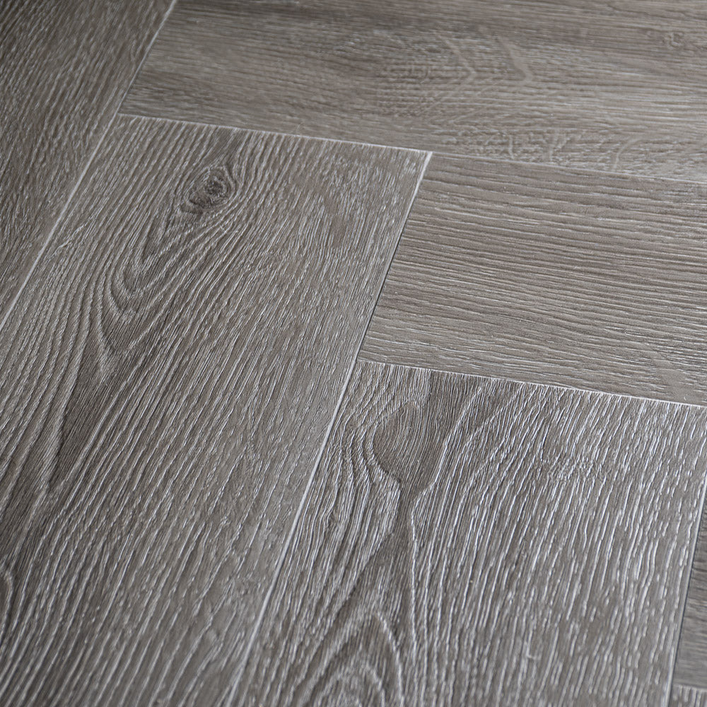 Storm Oak Prestige Herringbone 6mm SPC Click LVT Flooring - Image 6