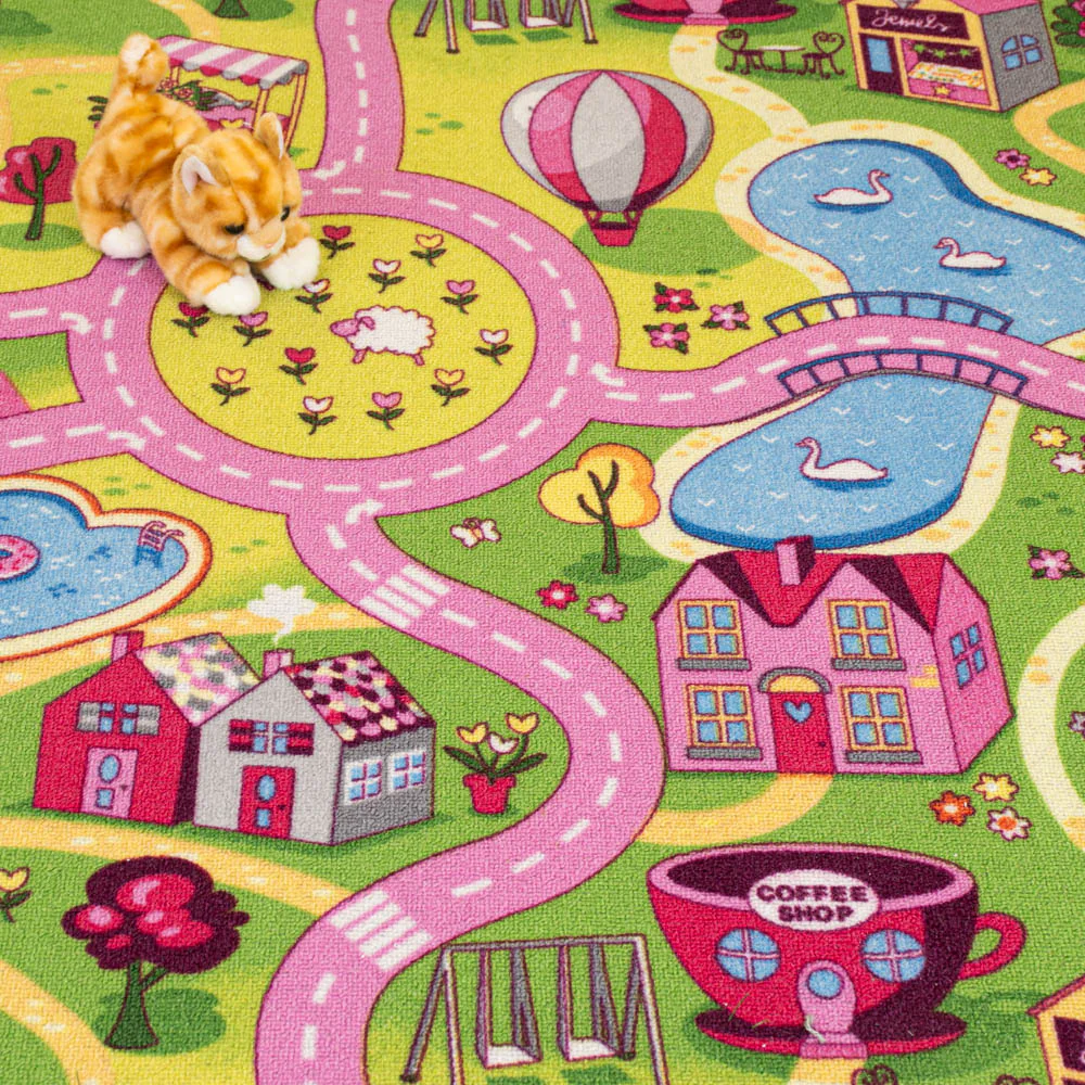 Sweet Town 26 Kids Carpet - Image 2