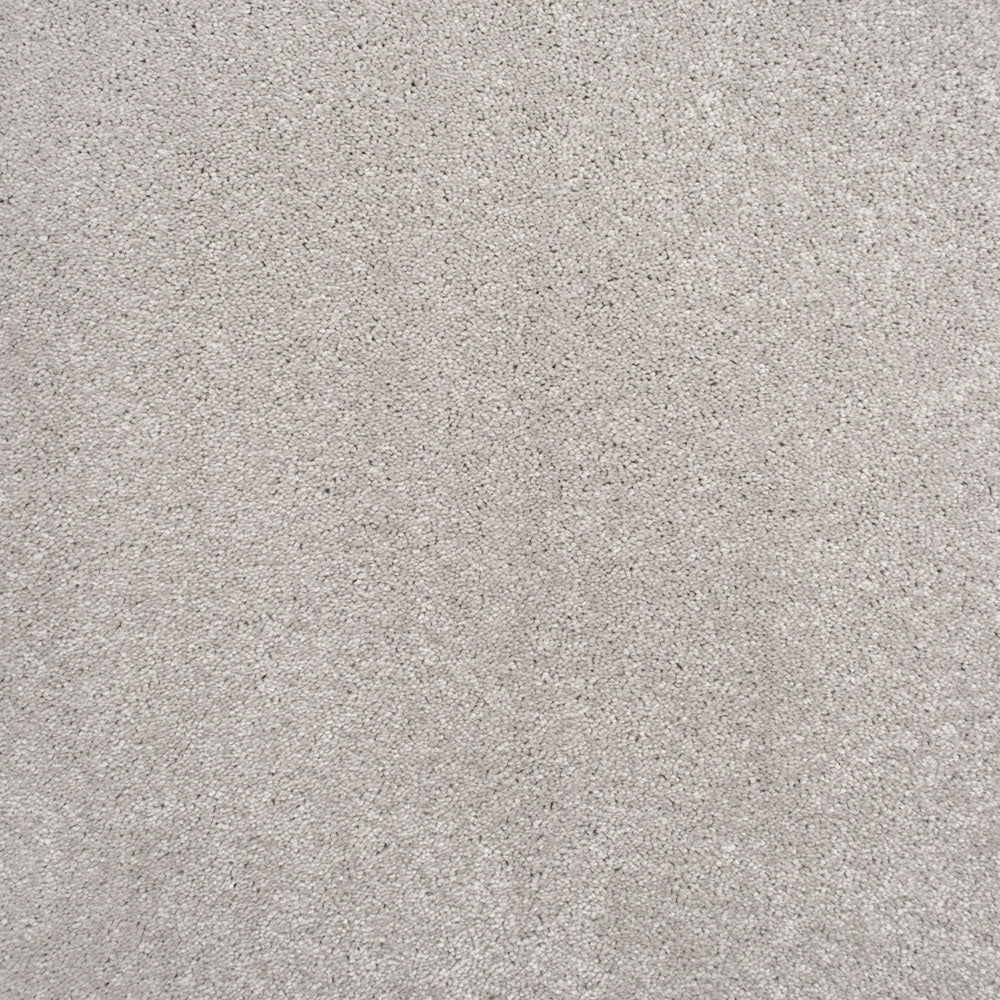 Topaz White 910 Soft Noble Feltback Carpet 2.5m x 4m Remnant
