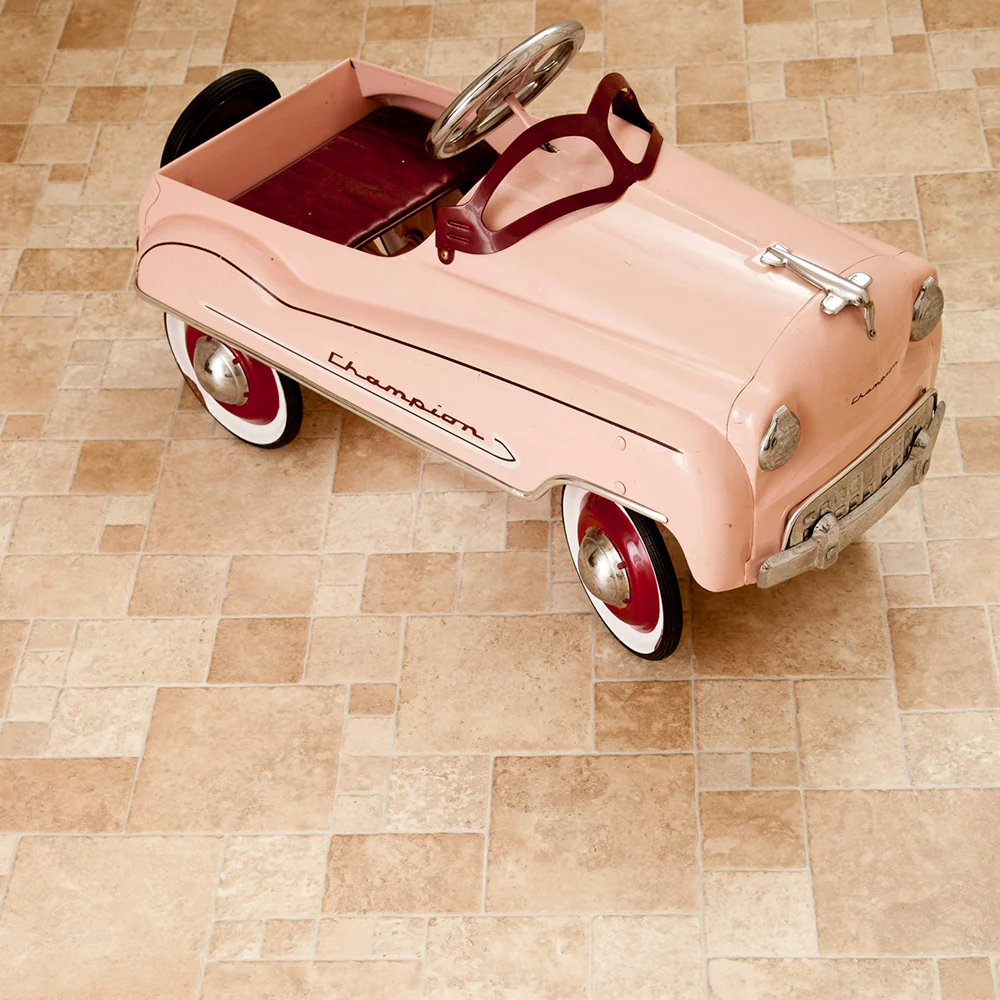 Toucan 535 Atlas Tile Vinyl Flooring - Image 2