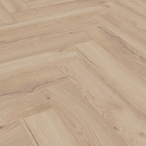 Toulouse Oak D3678 Herringbone 8mm Laminate Flooring by Kronotex - Image 3