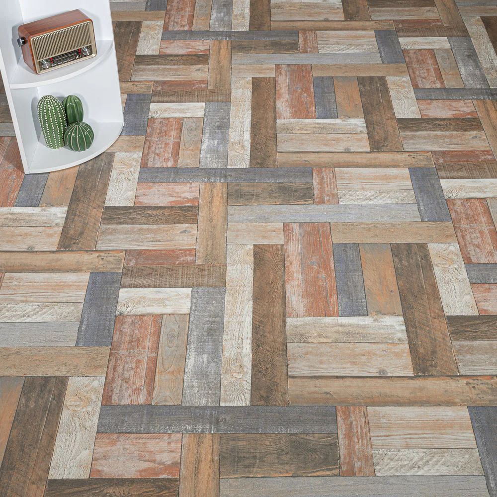 Trend Pine Multicolour Iconik 260 Vinyl Flooring - Image 2