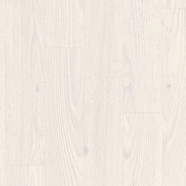 Vacano White Wood Plank Design Vinyl Flooring