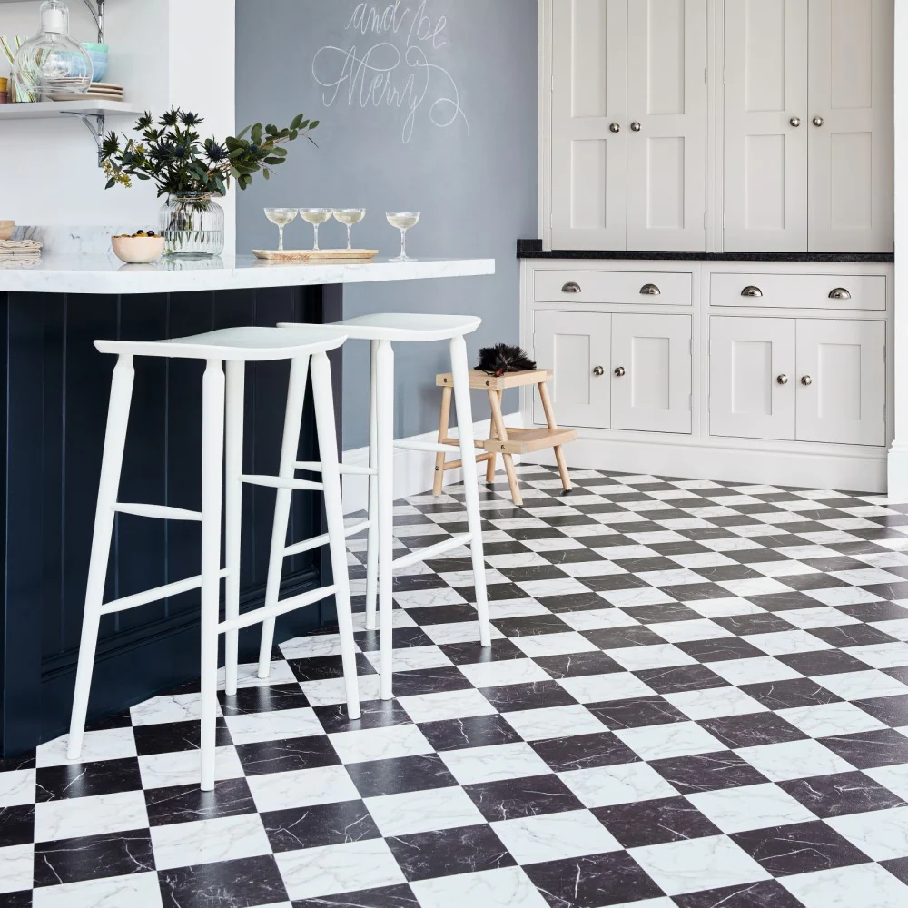 Vinca 698 Victoria Tile Vinyl Flooring - Image 2