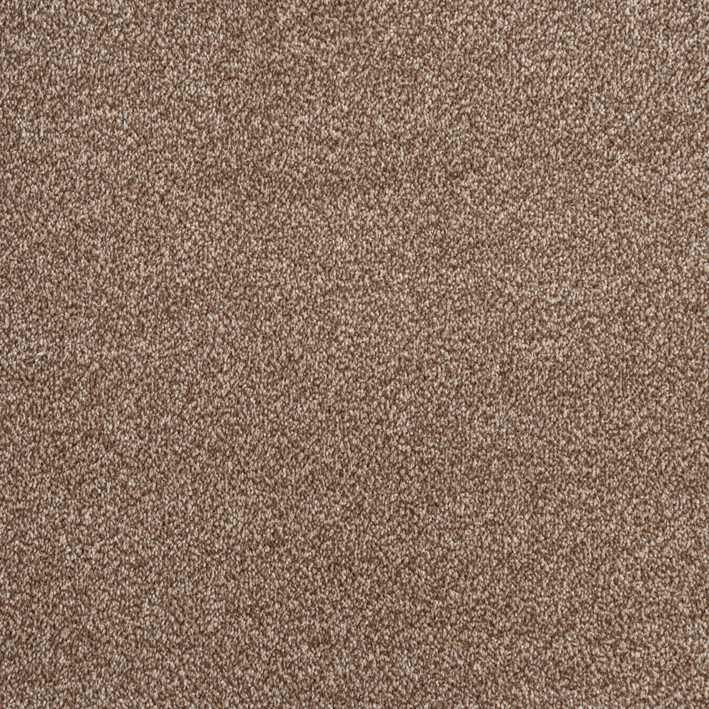 Warm Brown Polaris Luxury Saxony Carpet - Image 5