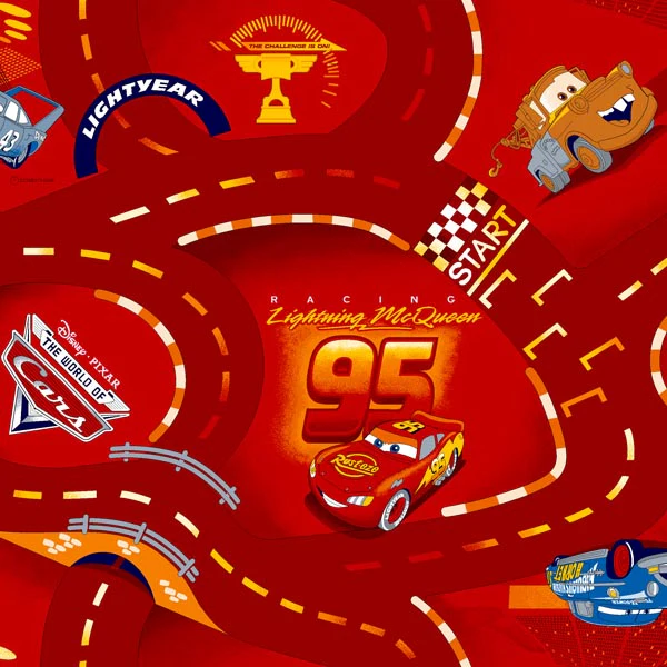 World Of Cars 10 Disney Carpet - Image 2