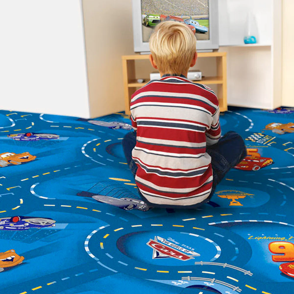 World Of Cars 77 Disney Carpet