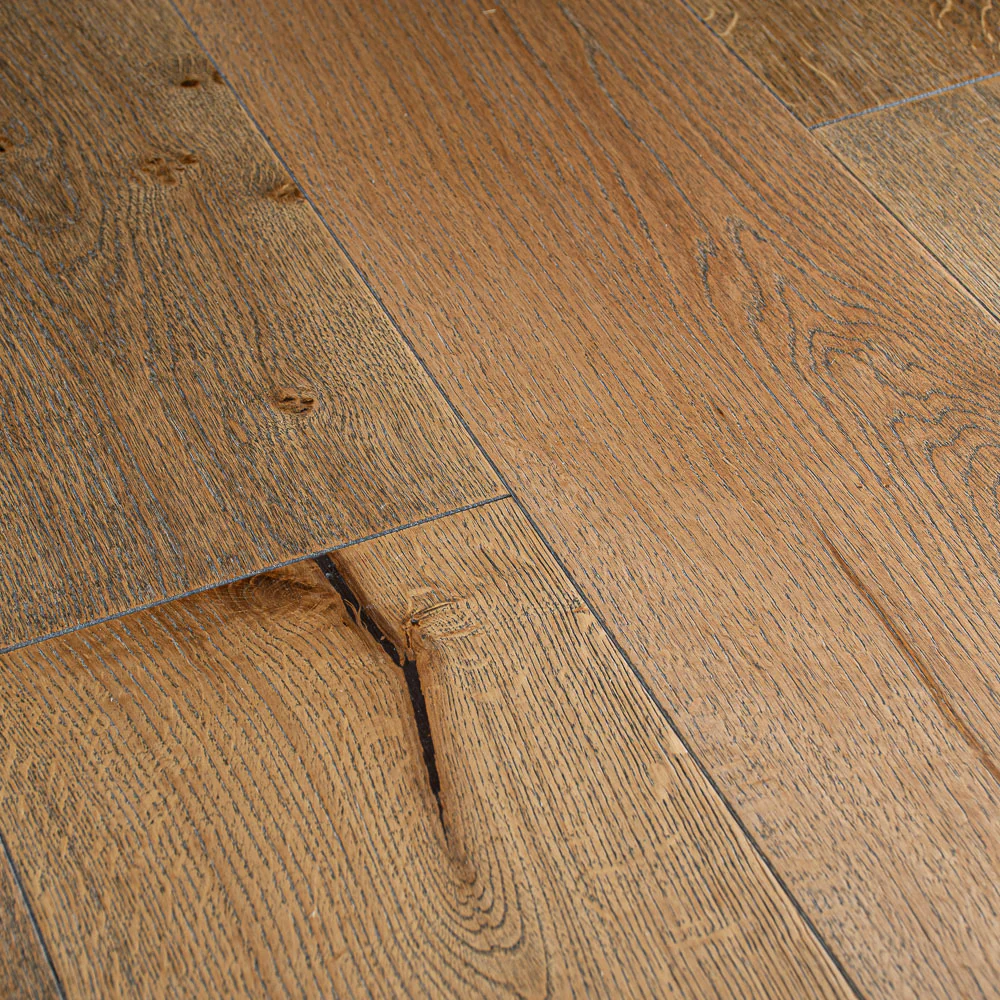 Worn Oak Plank 14/3mm Engineered Wood Flooring - Image 6